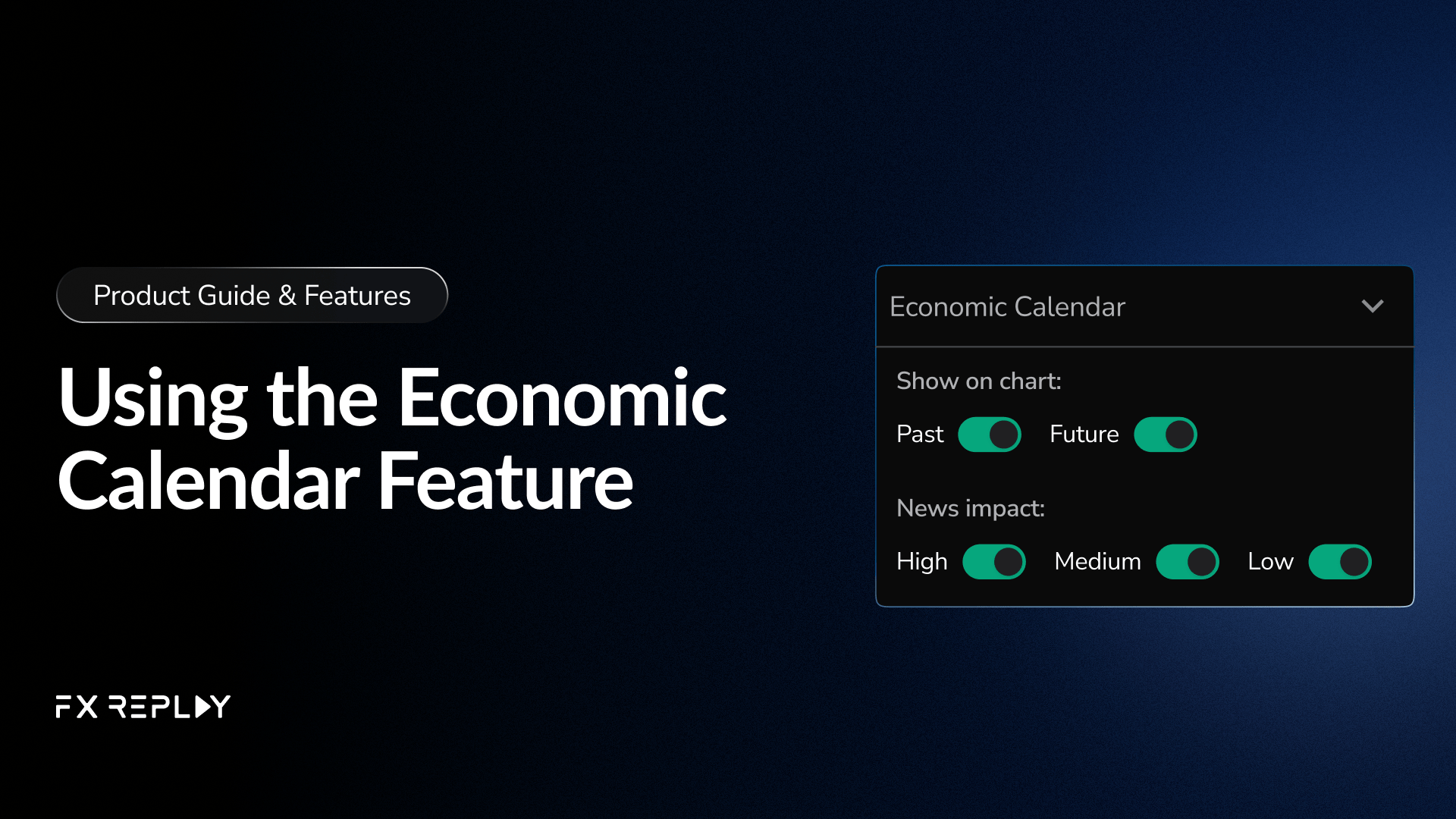 Using the Economic Calendar Feature FX Replay